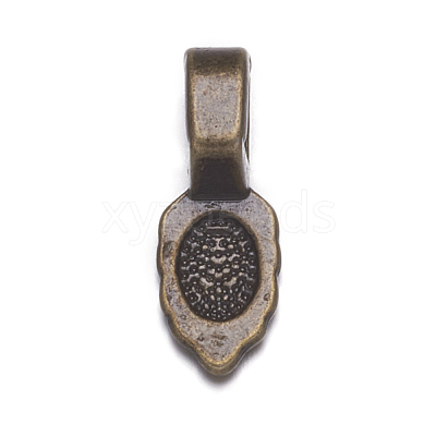 Tibetan Style Pendant Bails X-MAB3357Y-1
