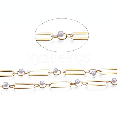 Brass Paperclip Chains CHC-N018-092-1