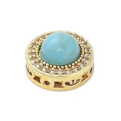 Dyed Synthetic Turquoise Beads KK-B158-04G-05-1