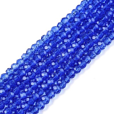 Glass Beads Strands EGLA-A044-T1mm-D31-1