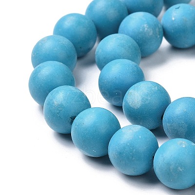 Natural Howlite Beads Strands G-C180-15B-1