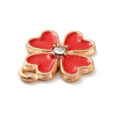 Alloy Enamel Pendants ENAM-D028-01KCG-04-1