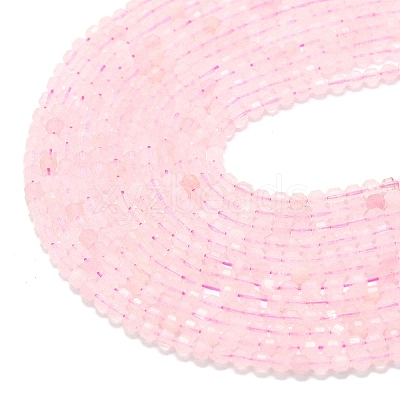 Natural Rose Quartz Beads Strands G-A260-A06-01-1