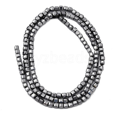 Synthetic Terahertz Stone Beads Strands G-H327-L03-01-1