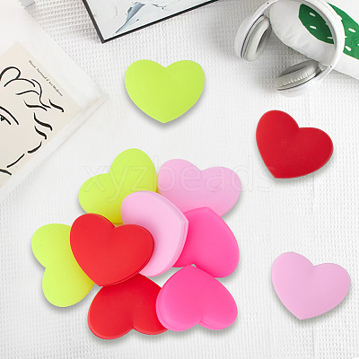 8Pcs 4 Colors Silicone Tennis Racquet Dampener AJEW-CN0005-01-1