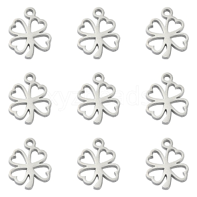 304 Stainless Steel Charms STAS-CJC0008-12P-1