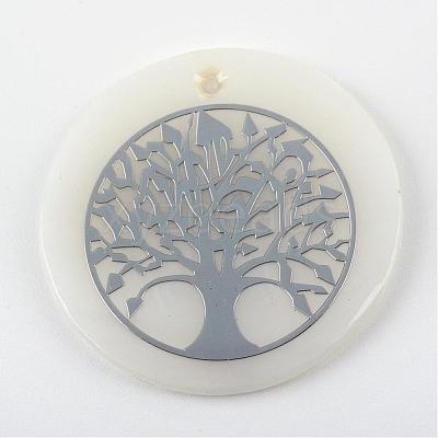 Sea Shell Pendants SSHEL-S247-12-1