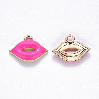 Alloy Enamel Pendants X-ENAM-S121-093A-1