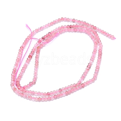 Natural Strawberry Quartz Beads Strands G-G106-A11-01-1