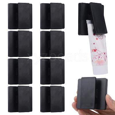 ABS Plastic Wall-mounted Toothpaste Holder AJEW-WH0796-10B-1