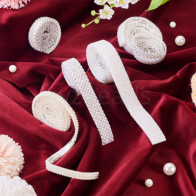 6Pcs Self Adhesive Resin Rhinestone & Plastic Tape DIY-TA0011-68-1