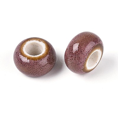 Handmade Porcelain Beads PORC-S498-05Y-1