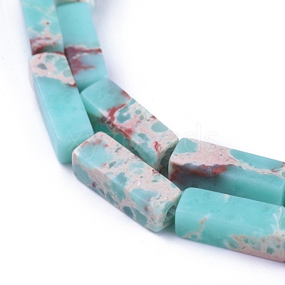 Synthetic Imperial Jasper Beads Strands G-E508-02G-1