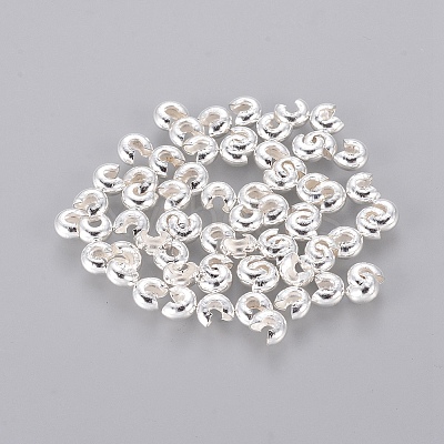 Iron Crimp Beads Covers IFIN-H028-NFS-NF-1