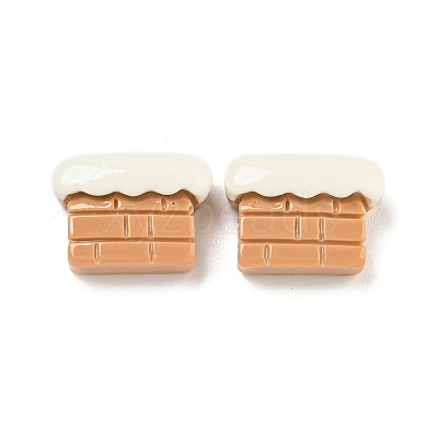 Christmas Theme Opaque Resin Decoden Cabochons CRES-B022-01B-1