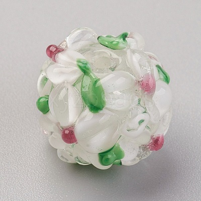 Handmade Lampwork Beads X-LAMP-P051-H10-1