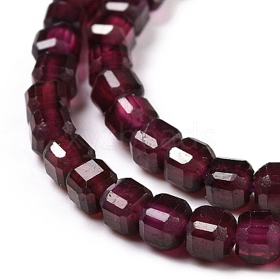 Natural Brazil Garnet Beads Strand G-C009-B05-1