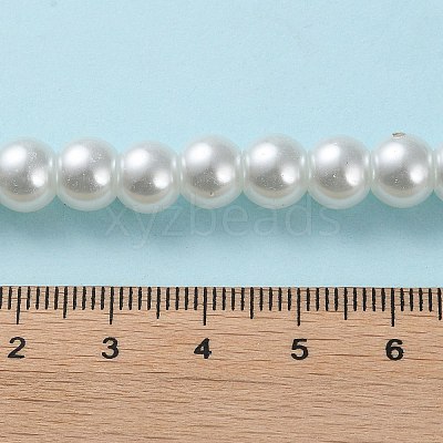 Glass Pearl Beads Strands HY-8D-B01-1