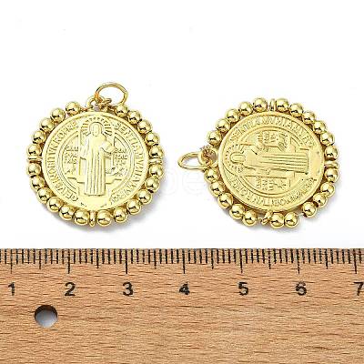 Rack Plating Brass Pendants KK-Q810-03A-G-1