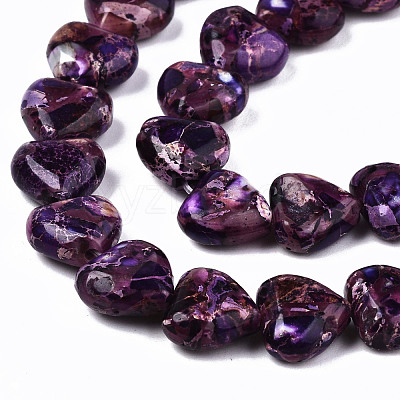 Natural Imperial Jasper Beads Strands G-S366-065D-1
