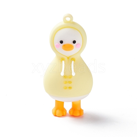 PVC Cartoon Duck Doll Pendants X-KY-C008-09-1