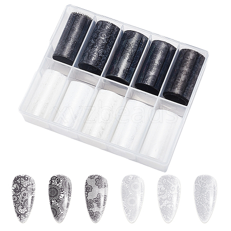 10 Rolls PET Nail Art Stickers MRMJ-SP0001-47A-1