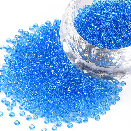 12/0 Grade A Round Glass Seed Beads SEED-Q006-F16-1