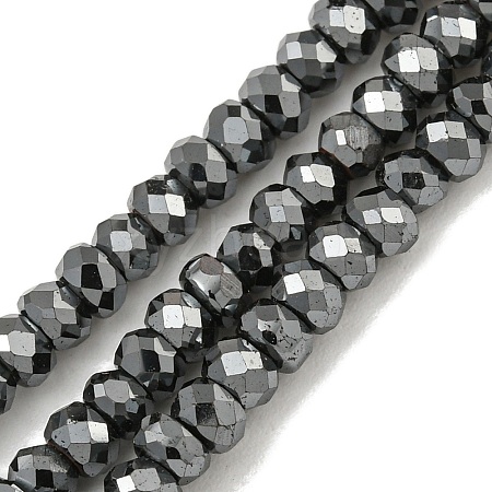 Non-magnetic Synthetic Hematite Beads Strands G-I365-14-1