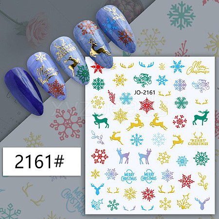 Christmas Theme Nail Art Stickers MRMJ-N033-2161-1