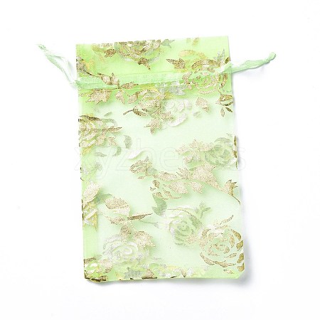 Organza Drawstring Jewelry Pouches OP-I001-C06-1