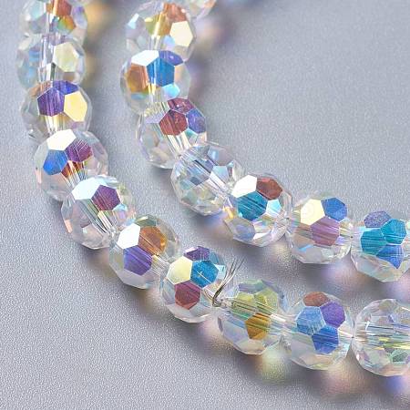 Glass Imitation Austrian Crystal Beads GLAA-F108-09-1