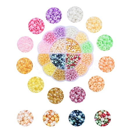 Glass Beads Set DIY-YW0003-42-1