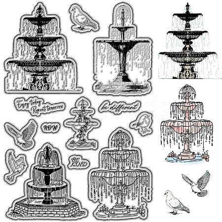 Custom PVC Plastic Clear Stamps DIY-WH0439-0339-1