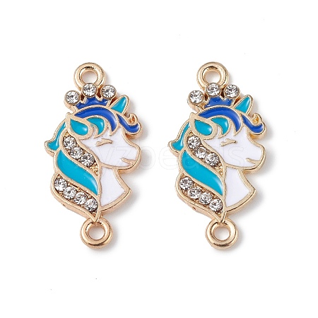 Alloy Enamel Connector Charms ENAM-I054-03F-1