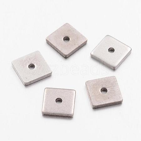 Tarnish Resistant 304 Stainless Steel Spacer Beads STAS-K114-01P-1