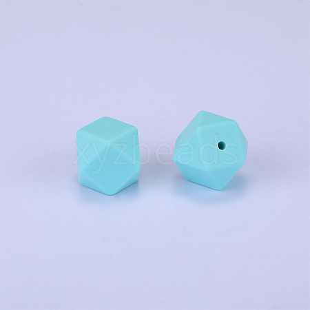 Hexagonal Silicone Beads SI-JX0020A-46-1