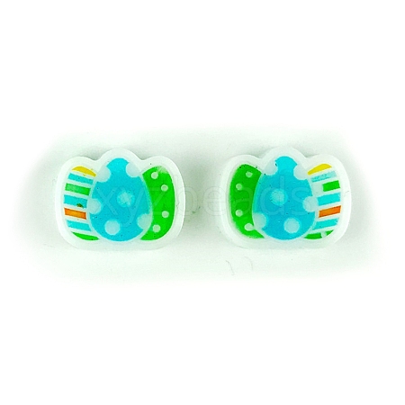 Easter Theme Ear Stud Ornament Silicone Molds DIY-J009-01D-1