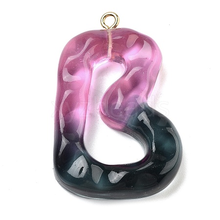 Resin Pendant FIND-Q107-01B-01-1