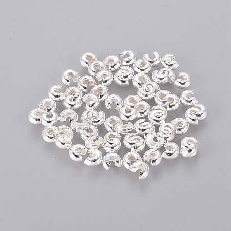 Iron Crimp Beads Covers IFIN-H028-NFS-NF-1