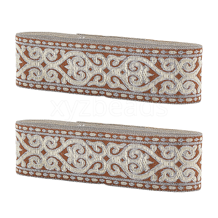 Ethnic Style Embroidery Polyester Ribbons OCOR-WH0070-10C-09-1