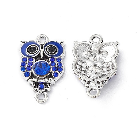 Alloy Rhinestone Connector Charms FIND-C019-10AS-03-1