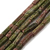 Natural Unakite Beads Strands G-U010-A04-01-1