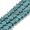 Dyed Synthetic Turquoise Beads Strands G-G085-B32-02-1