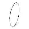 304 Stainless Steel Simple Plain Bangle for Women BJEW-F461-01I-P-3