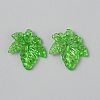 Transparent Acrylic Pendants OACR-CJC0006-25C-1