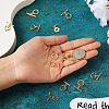 32Pcs 16 Styles Rack Plating Brass Toggle Clasps KK-KS0001-25-6