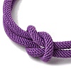 3MM Round Nylon Braided Cord Bracelet Making FB-CBAA152-03G-34-3