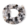 Natural Eagle Eye Stone Beads Strands G-T139-6x6-28A-2