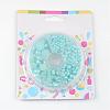 1Box ABS Plastic Imitation Pearl Dome Cabochons SACR-JP0001-19-3