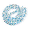 Handmade Foil Lampwork Beads FOIL-T007-01G-2